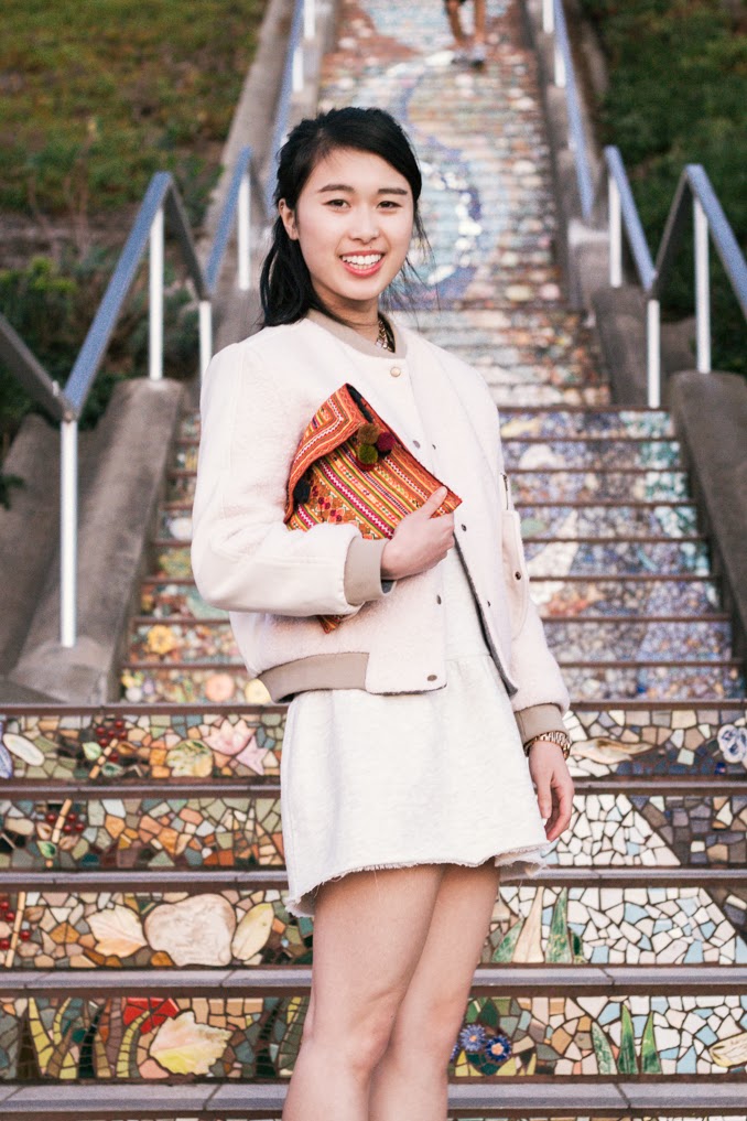 athletic chic style, baseball jacket style, readytwowear, fashion blog, san francisco fashion
