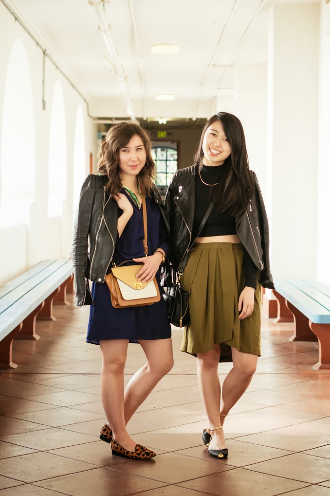 readytwowear moto jackets leather moto jacket, san francisco style bloggers, sf fashion blogger, cropped turtleneck