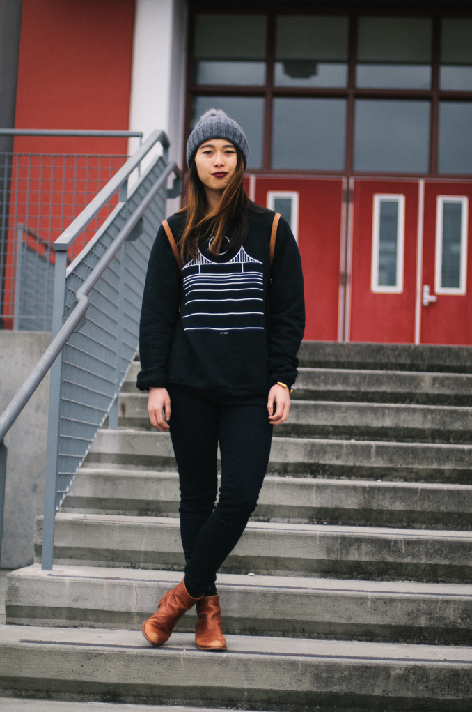 culk san francisco crew neck sweatshirt winter outfit culk san francisco crew neck sweatshirt winter outfit