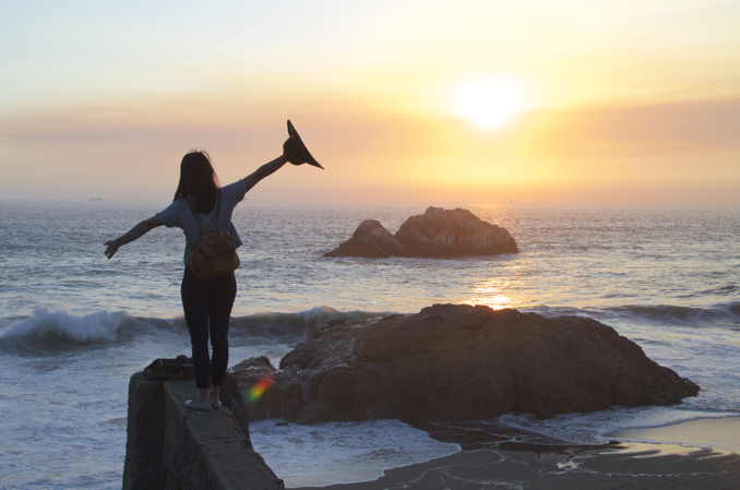 sutro bathes sunset articles of society jeans forever 21 rebecca minkoff backpack soludos wink slippers