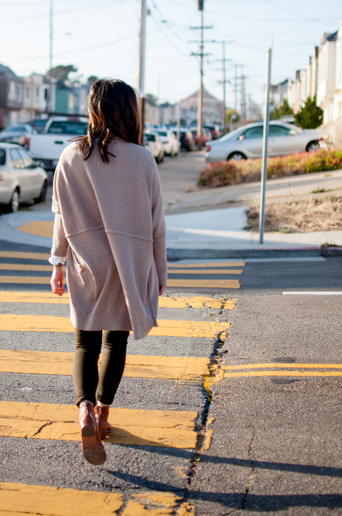 lou and grey san francisco style blog lou and grey cardigan loeffler randall felix booties sf style