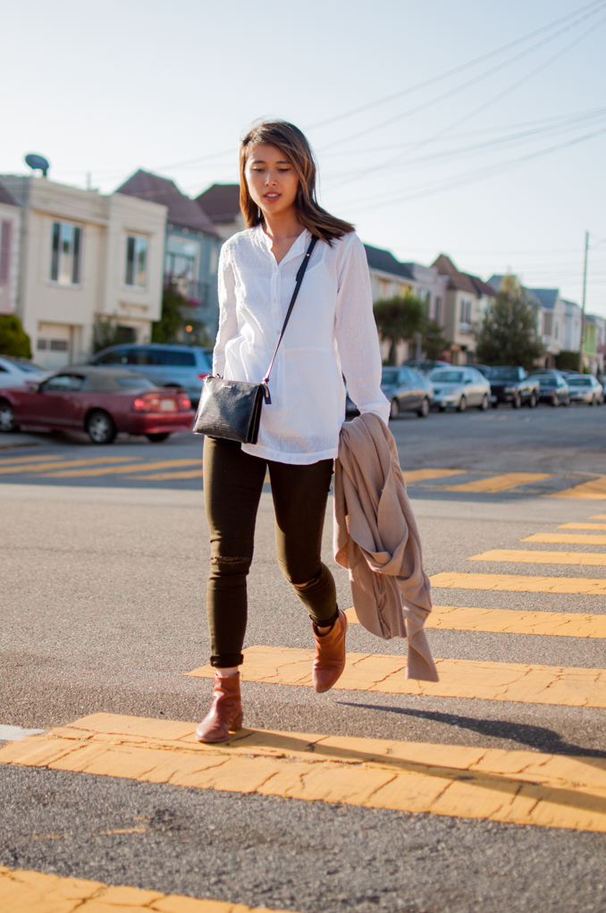 lou and grey cardigan look lou-and-grey-san-francisco-fashion-blogger
